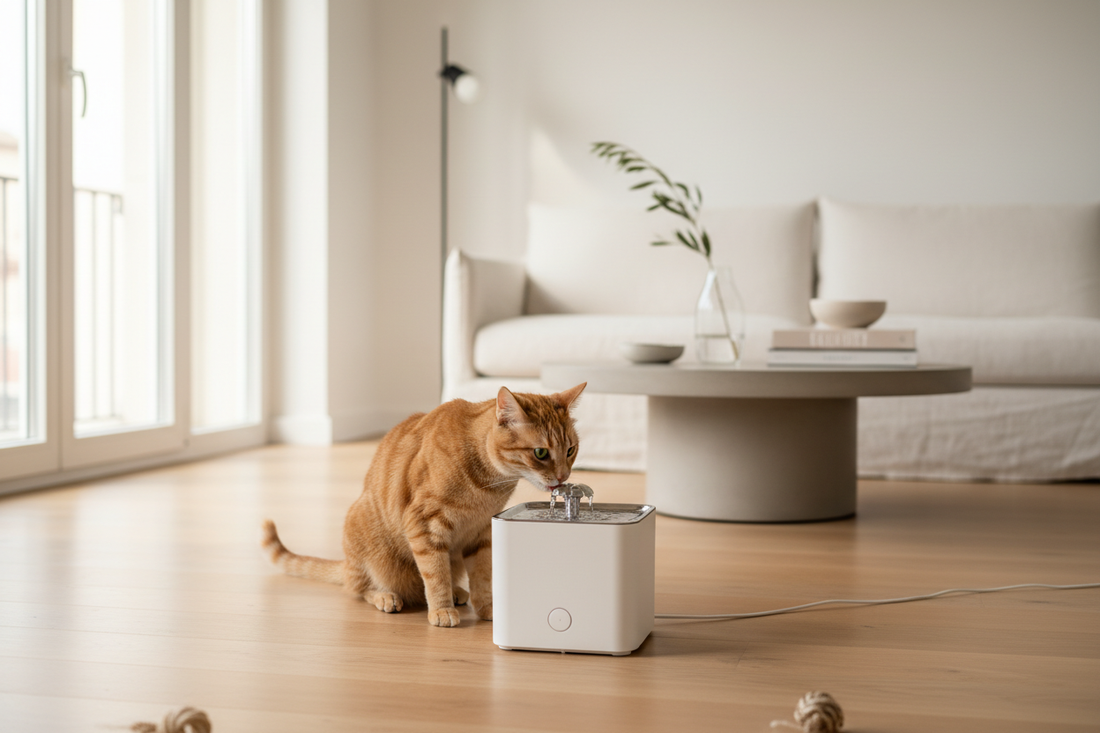 Fontane per gatti: perché il tuo gatto preferisce l'acqua corrente