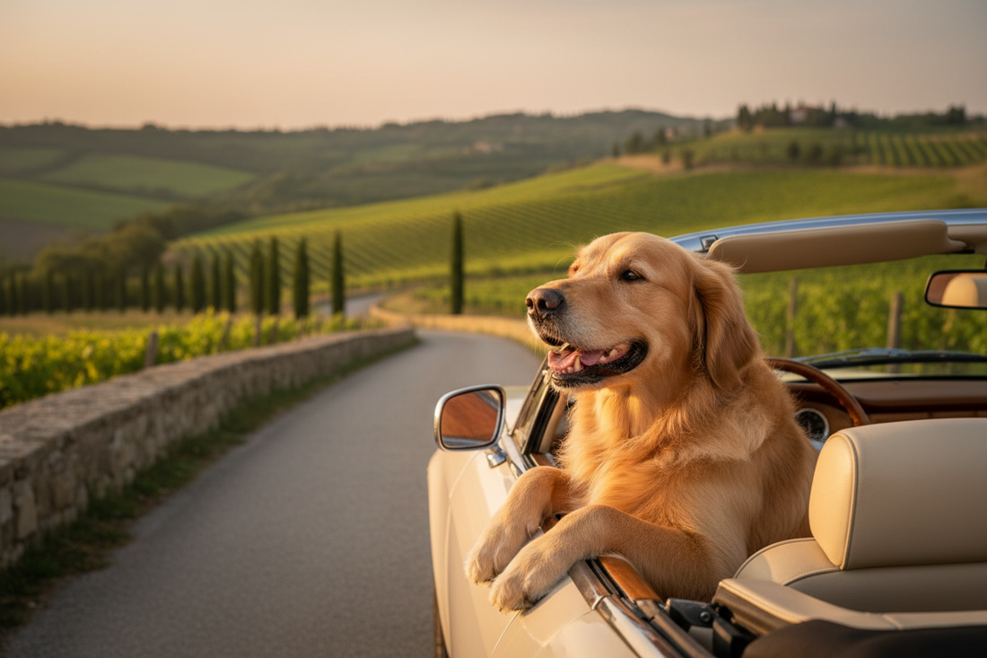 Come viaggiare in auto col cane in sicurezza: guida completa