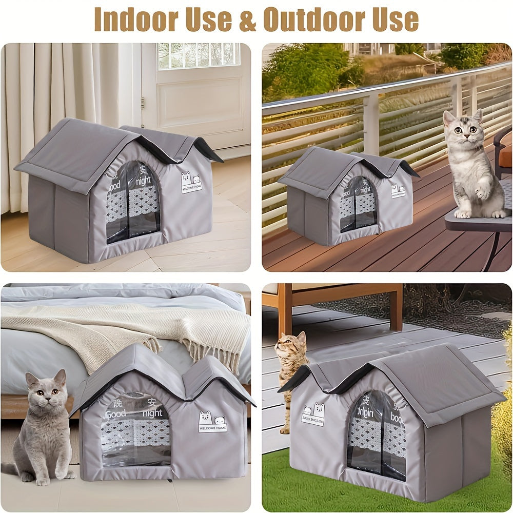 Cuccia per Cani e Gatti Tutte le Stagioni – Rifugio Comfort 4 Stagioni