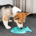 Lick Mat a Forma di Pesce per Cani e Gatti – Slow Feeder Silicone PAWSOME