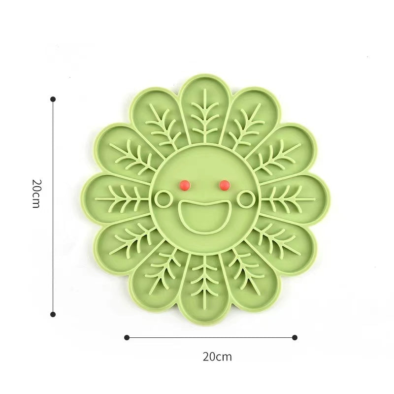 Lick Mat a Forma di Pesce per Cani e Gatti – Slow Feeder Silicone PAWSOME