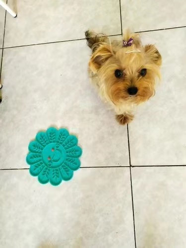 Lick Mat a Forma di Pesce per Cani e Gatti – Slow Feeder Silicone PAWSOME