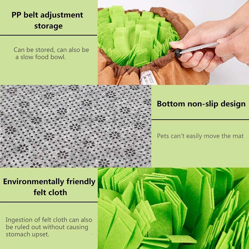 Snuffle Mat Interattivo per Cani – Gioco Olfattivo Anti-Noia PAWSOME