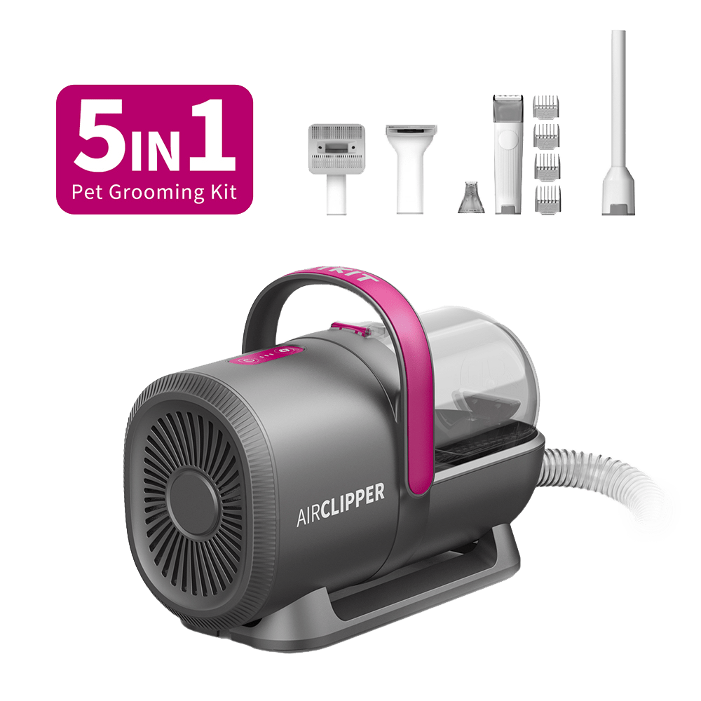Kit Toelettatura 5-in-1 FurWaker Petkit – Aspirapolvere e Spazzola per Cani e Gatti | Shop Zampettando