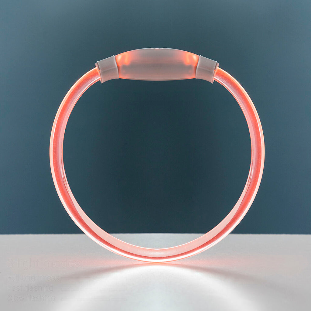 Collare a LED Luminoso e Ricaricabile per Animali
