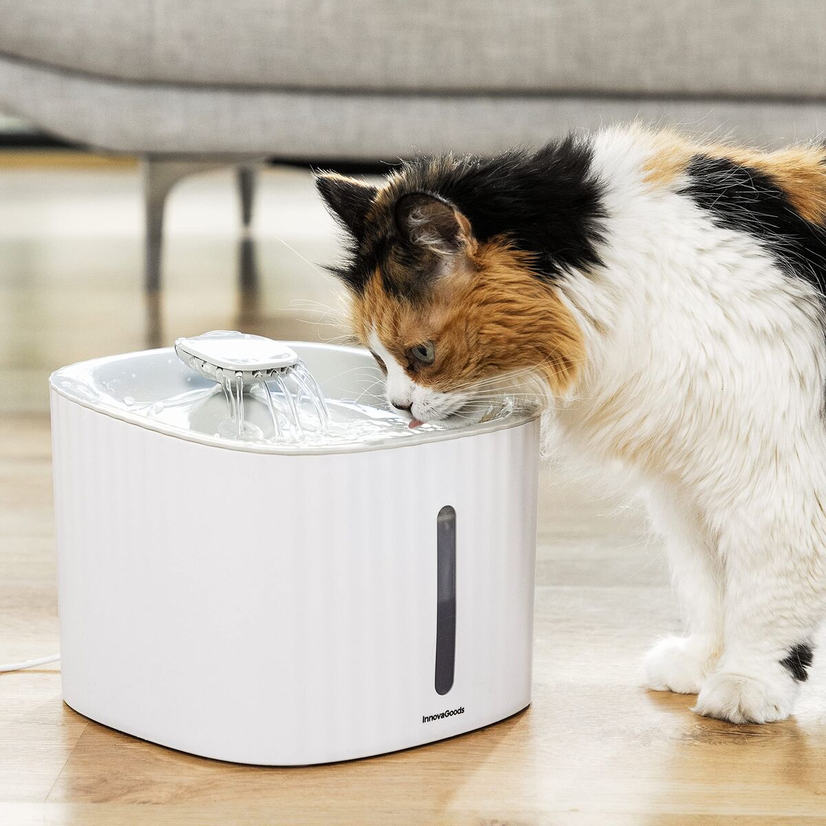 Fontana per Animali Domestici Drinkatt InnovaGoods (3 L) – Acqua Fresca e Continua (Ricondizionati C)
