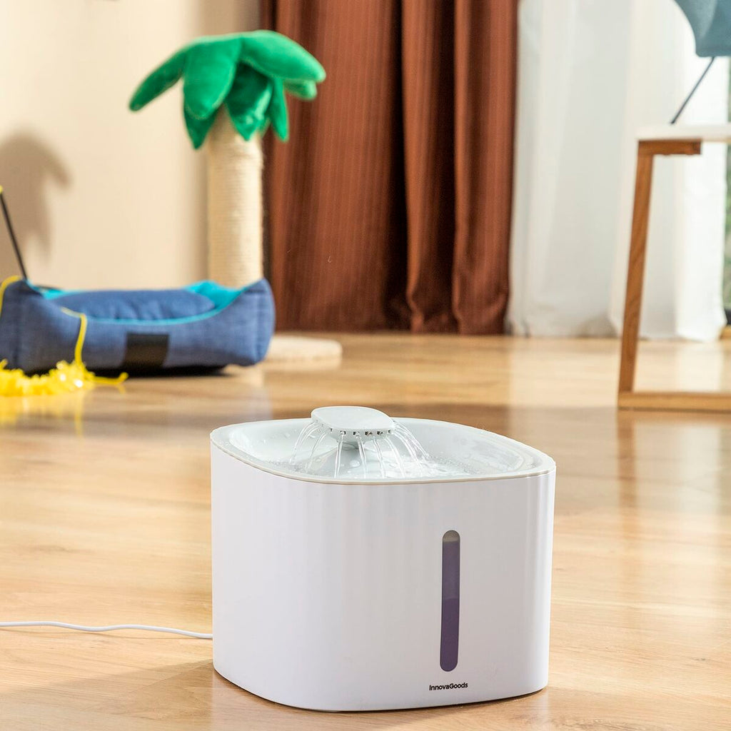 Fontana per Animali Domestici Drinkatt InnovaGoods (3 L) – Acqua Fresca e Continua (Ricondizionati C)