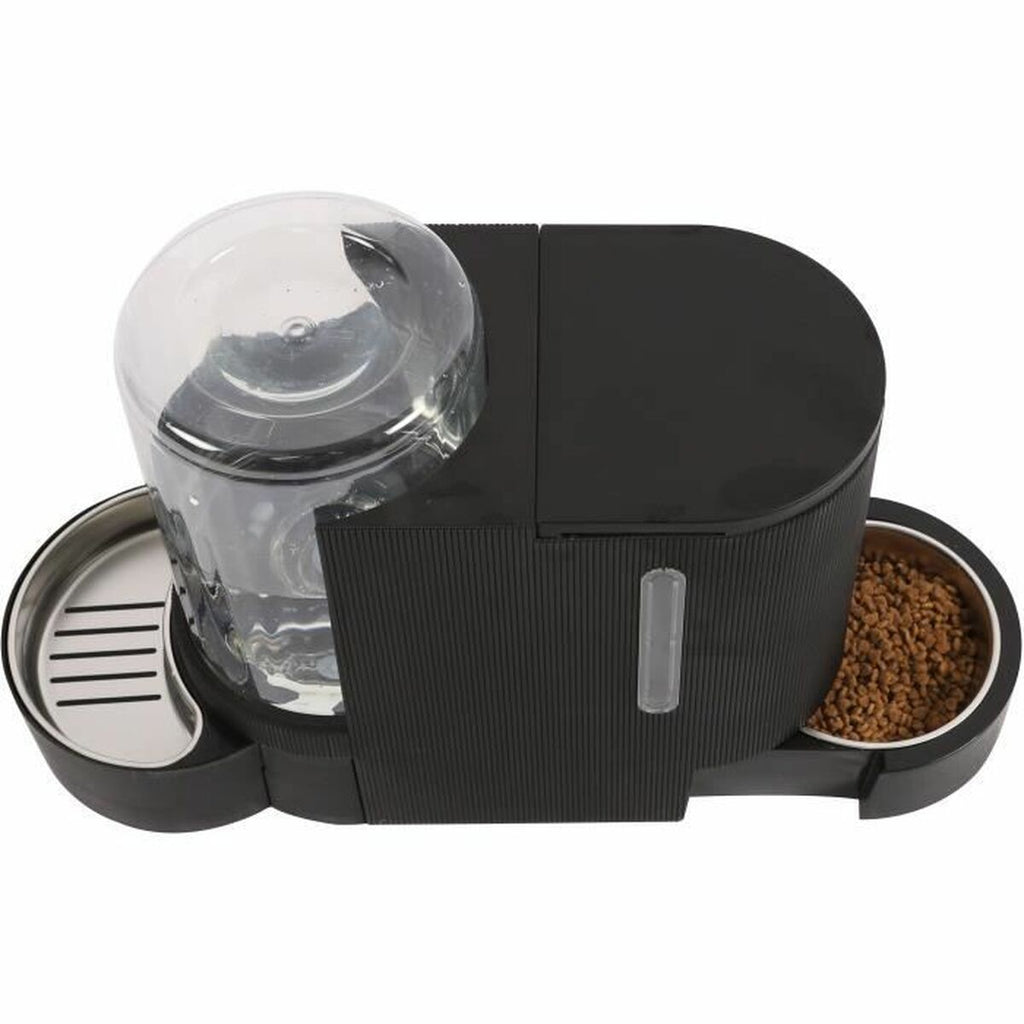 Mangiatoia Automatica MPTS con Dispenser Acqua Nero 3 L