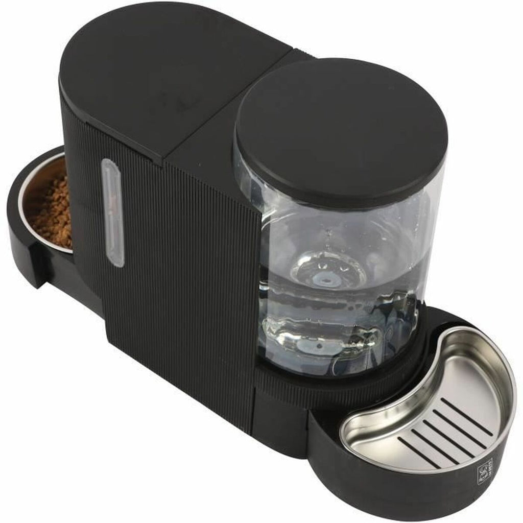 Mangiatoia Automatica MPTS con Dispenser Acqua Nero 3 L