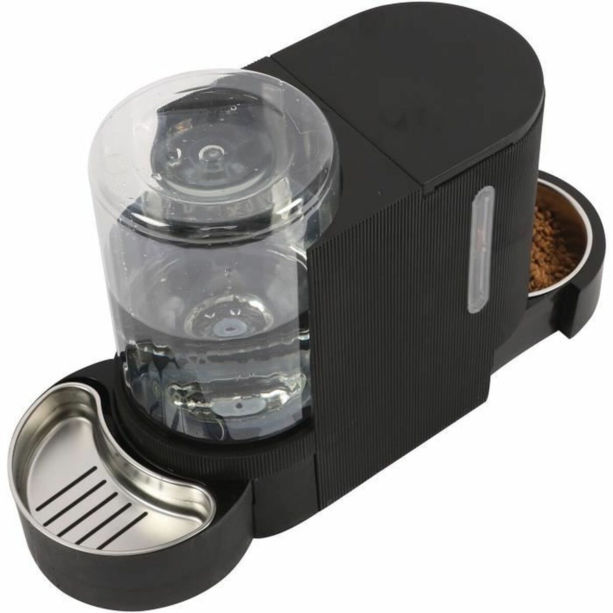 Mangiatoia Automatica MPTS con Dispenser Acqua Nero 3 L