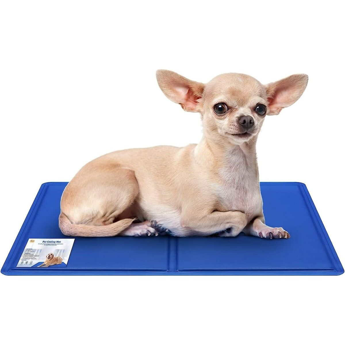 Tappetino Refrigerante per Cani e Gatti Petitto – Tappeto Rinfrescante Autorinfrescante 110x70 cm Azzurro