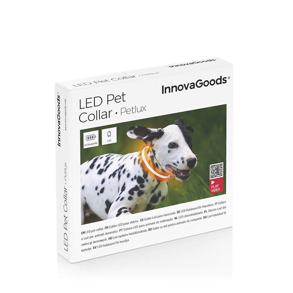 Innovagoods Collare Led Per Animali Domestici Petlux Innovagoods