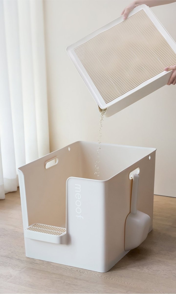 Tappetino Raccogli Lettiera per Gatti Curved Wave – Antiscivolo