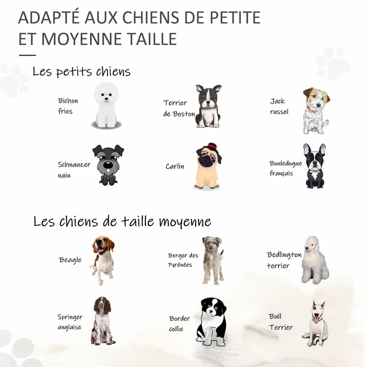 Barriera in legno per cani aperta, dettaglio del pannello modulare